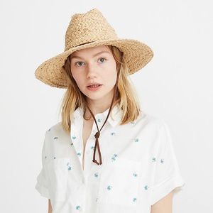 Madewell x Biltmore Raffia Lifeguard Hat
